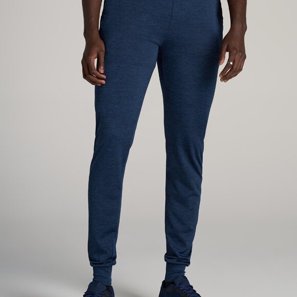 American Tall A.T. Performance Engineered Joggers for Tall Men in Navy Mix Size - Picture 1 of 3